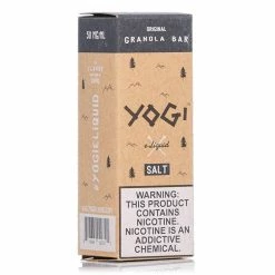 VTM B2C Warehouse Original Granola Bar E-Liquid By Yogi E-Liquid Salt E-Liquids
