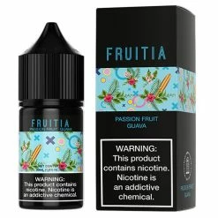VTM B2C Warehouse E-Liquids Passion Fruit Guava E-Liquid By Fruitia Salt