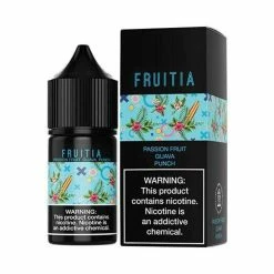 VTM B2C Warehouse Passion Fruit Guava Punch E-Liquid By Fruitia Synthetic Salts NEW