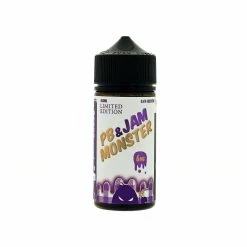 VTM B2C Warehouse PB & Grape Jam E-Juice 100ml By Jam Monster Synthetic E-Liquids