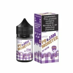 VTM B2C Warehouse PB & Grape Jam E-Liquid By Jam Monster Synthetic Salt
