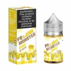 VTM B2C Warehouse NEW PB & Jam Monster NTN Salt- Banana PB E-Liquid By PB & Jam Monster NTN Salt