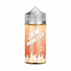 VTM B2C Warehouse Peach E-Juice 100ml By Jam Monster Synthetic E-Liquids