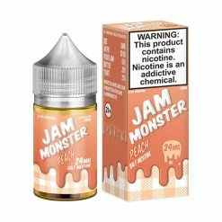 VTM B2C Warehouse E-Liquids Peach E-Liquid By Jam Monster Synthetic Salt