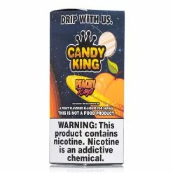 VTM B2C Warehouse Peachy Rings E-Juice By Candy King Synthetic