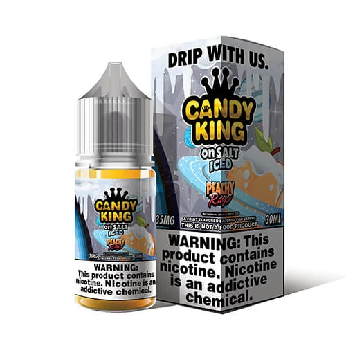 VTM B2C Warehouse Peachy Rings Iced By Candy King SALT E-Liquids