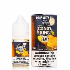 VTM B2C Warehouse Peachy Rings E-Liquid By Candy King On Synthetic Salt Synthetic Nicotine