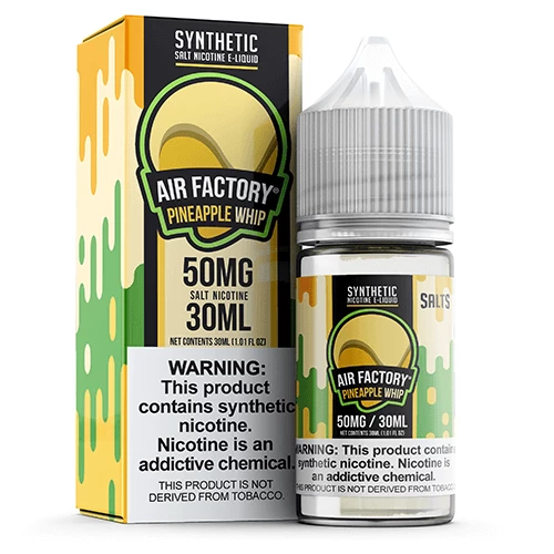 VTM B2C Warehouse Pineapple Whip E-Liquid By Air Factory NTN Salt E-Liquids