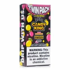 VTM B2C Warehouse Pink Lemonade E-Juice By Candy King Bubblegum Collection Synthetic Synthetic Nicotine