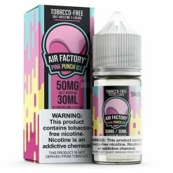 VTM B2C Warehouse E-Liquids Pink Punch Ice E-Liquid By Air Factory Synthetic Salt