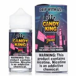VTM B2C Warehouse Pink Squares E-Juice By Candy King Synthetic