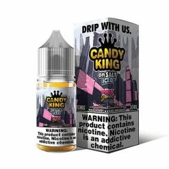 VTM B2C Warehouse Pink Squares Iced By Candy King SALT E-Liquids