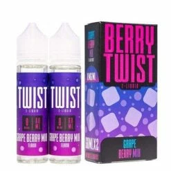 VTM B2C Warehouse E-Liquids Purple Grape Twin Pack By Twist E-Liquid