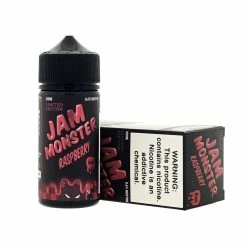 VTM B2C Warehouse Raspberry E-Juice 100ml By Jam Monster Synthetic Synthetic Nicotine