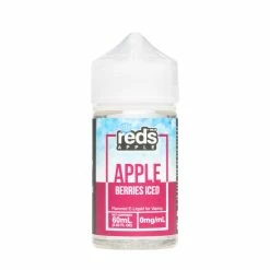 VTM B2C Warehouse Reds Apple Berries Iced E-Juice By 7 Daze E-Liquids