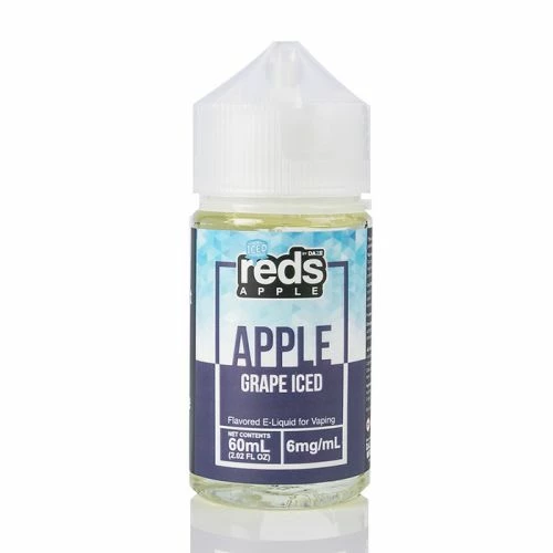 VTM B2C Warehouse E-Liquids Reds Apple Grape Iced E-Juice By 7 Daze