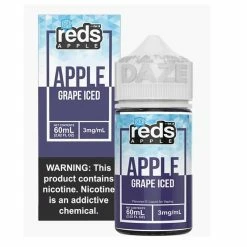 VTM B2C Warehouse E-Liquids Reds Apple Grape Iced E-Juice By 7 Daze