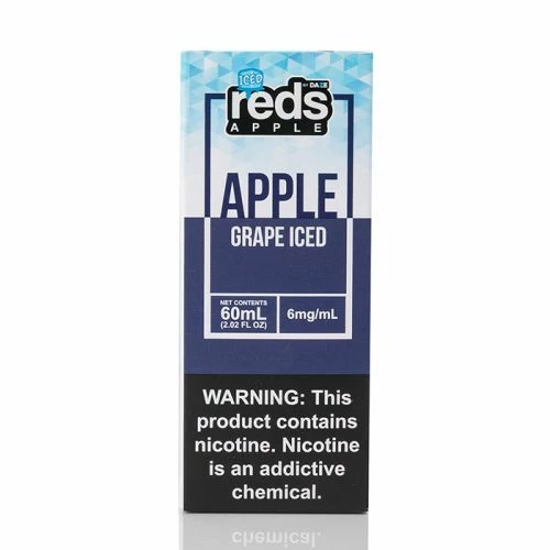 VTM B2C Warehouse E-Liquids Reds Apple Grape Iced E-Juice By 7 Daze