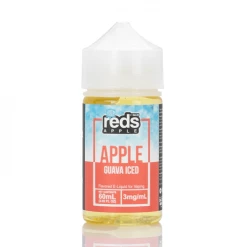 VTM B2C Warehouse Reds Apple Guava Iced E-Juice By 7 Daze
