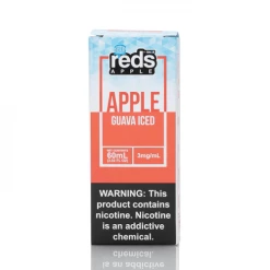 VTM B2C Warehouse Reds Apple Guava Iced E-Juice By 7 Daze