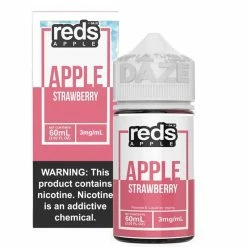 VTM B2C Warehouse E-Liquids Reds Apple Strawberry E-Juice By 7 Daze