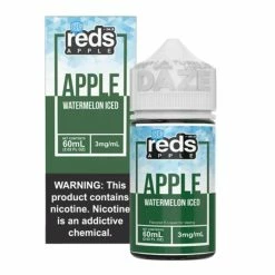 VTM B2C Warehouse Reds Apple Watermelon Iced E-Juice By 7 Daze