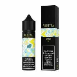 VTM B2C Warehouse Smooth Banana Ice E-Juice By Fruitia Synthetic NEW