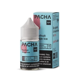 VTM B2C Warehouse Starfruit Grape Ice E-Liquid By Pacha SYN Tobacco-Free SALTS