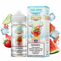 VTM B2C Warehouse Strawberry Apple Watermelon Freeze E-Liquid By Pod Juice TFN