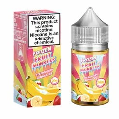 VTM B2C Warehouse Strawberry Banana E-Liquid By Frozen Fruit Monster NTN Salt