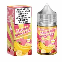 VTM B2C Warehouse Strawberry Banana E-Liquid By Fruit Monster NTN Salt E-Liquids