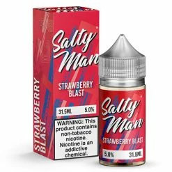 VTM B2C Warehouse Strawberry Blast E-Liquid By Salty Man NTN Salt