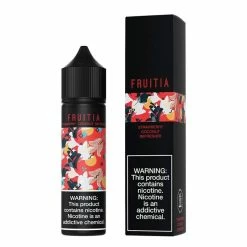 VTM B2C Warehouse Strawberry Coconut Refresher E-Juice By Fruitia Synthetic NEW