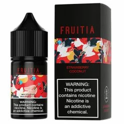 VTM B2C Warehouse Strawberry Coconut Refresher E-Liquid By Fruitia Salt E-Liquids