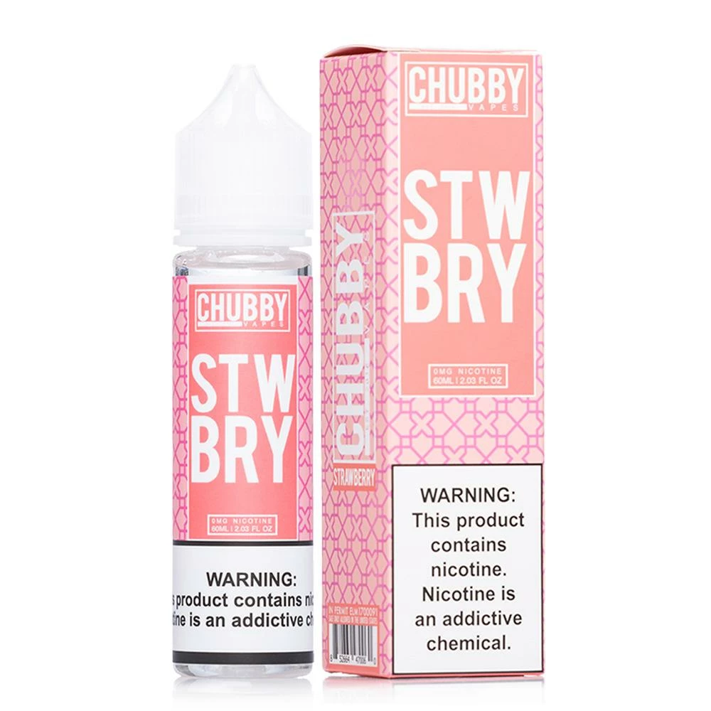 VTM B2C Warehouse NEW Strawberry E-Juice By Chubby Vapes