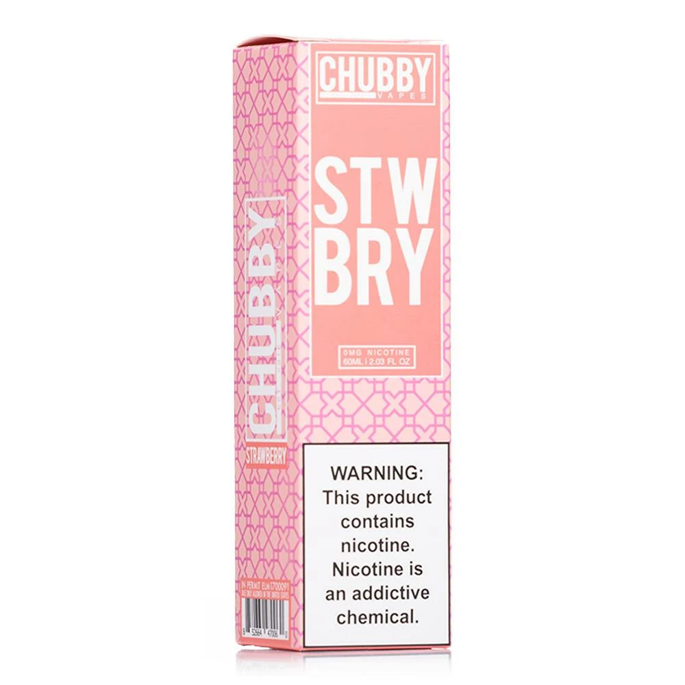 VTM B2C Warehouse NEW Strawberry E-Juice By Chubby Vapes
