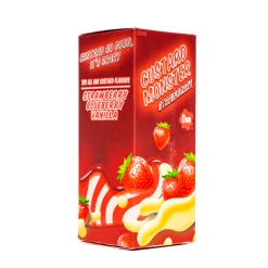 VTM B2C Warehouse E-Liquids Strawberry E-Juice By Custard Monster Synthetic