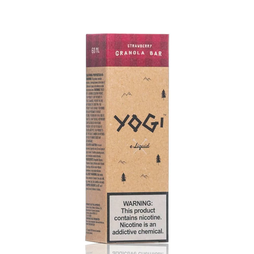 VTM B2C Warehouse Strawberry Granola Bar E-Juice By Yogi E-Liquid E-Liquids