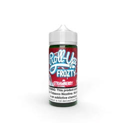 VTM B2C Warehouse Strawberry Ice E-Liquid By Juice Roll Upz Synthetic Synthetic Nicotine
