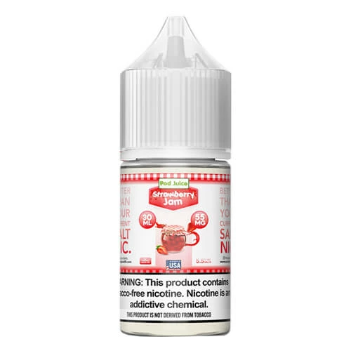 VTM B2C Warehouse Strawberry Jam E-Liquid By Pod Juice TFN Salts