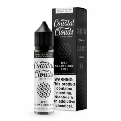 VTM B2C Warehouse E-Liquids Strawberry Kiwi Iced EJuice By Coastal Clouds TFN
