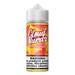 VTM B2C Warehouse Strawberry Lemon 100ml E-Juice By Cloud Nurdz Synthetic E-Liquids