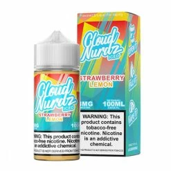 VTM B2C Warehouse Strawberry Lemon ICED 100ml E-Juice By Cloud Nurdz Synthetic