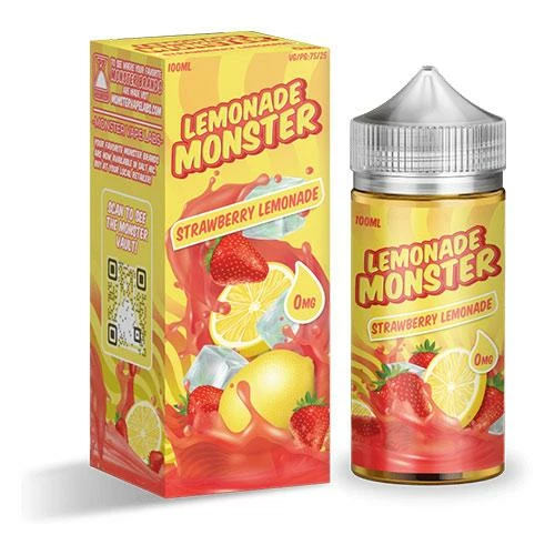 VTM B2C Warehouse Strawberry Lemonade E-Juice By Lemonade Monster Synthetic NEW
