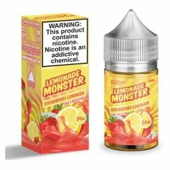 VTM B2C Warehouse Strawberry Lemonade E-Liquid By Lemonade Monster Synthetic Salt