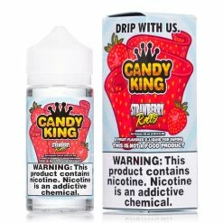 VTM B2C Warehouse Strawberry Rolls E-Juice By Candy King Synthetic Synthetic Nicotine