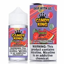 VTM B2C Warehouse Strawberry Watermelon E-Juice By Candy King Synthetic Synthetic Nicotine