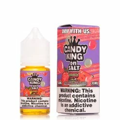 VTM B2C Warehouse Strawberry Watermelon Bubblegum E-Liquid By Candy King On Synthetic Salt