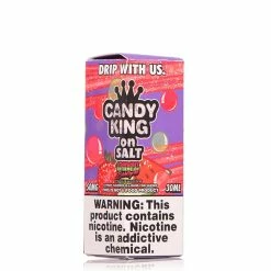 VTM B2C Warehouse Strawberry Watermelon Bubblegum E-Liquid By Candy King On Synthetic Salt