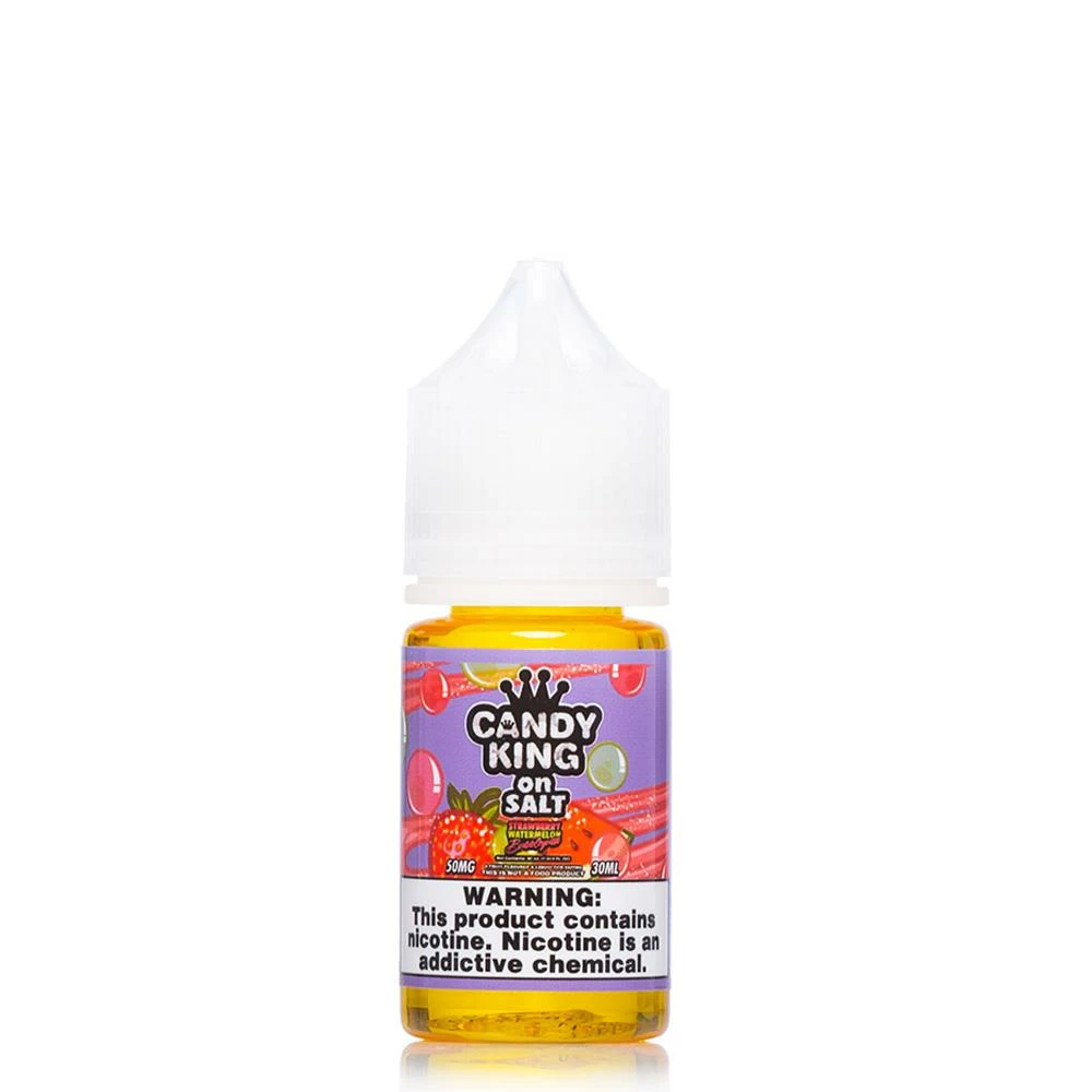VTM B2C Warehouse Strawberry Watermelon Bubblegum E-Liquid By Candy King On Synthetic Salt